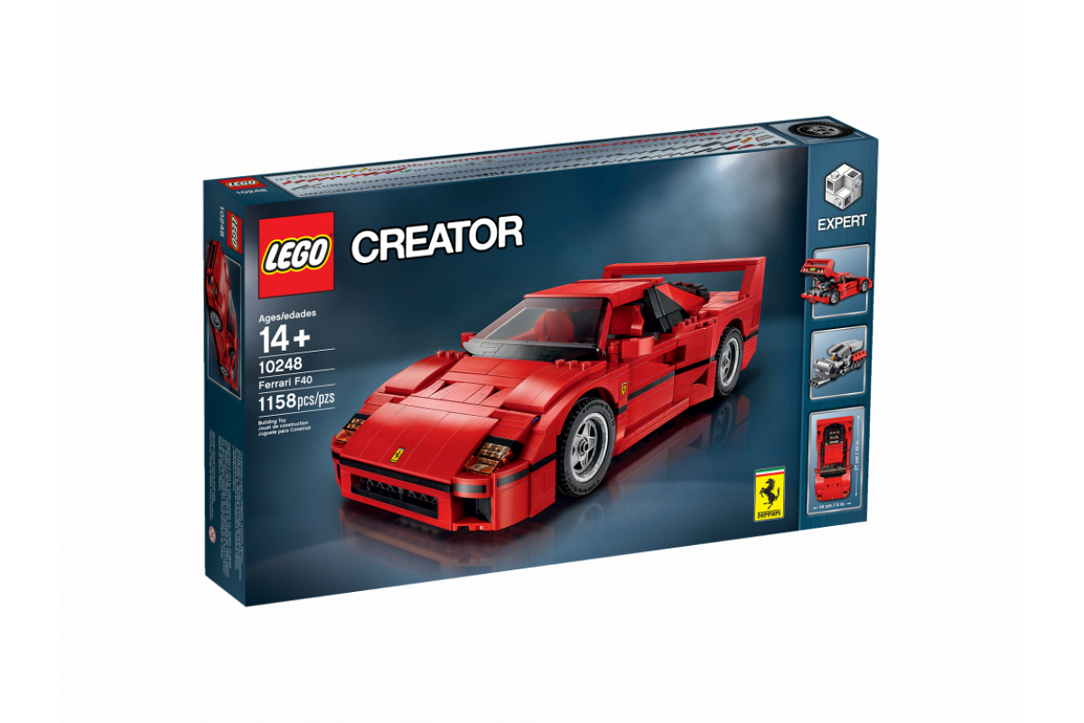 LEGO creator Ferrari f40. Лего креатор Феррари. LEGO Expert 10248.