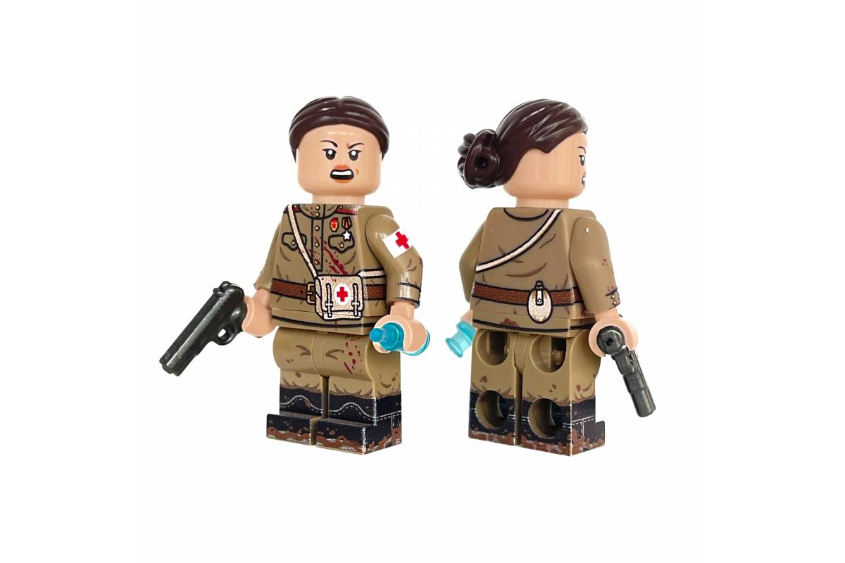 Women Army Combat Medic real LEGO® Minifigure