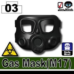 Gas Mask M17 Black