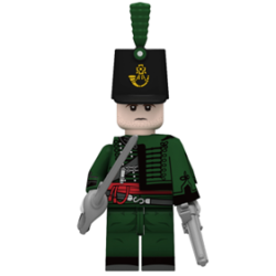 British Officer of the 95th Regiment (Brickpanda)