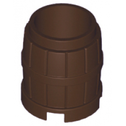 Dark brown container Barrel