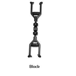 Crutches (Pair), black
