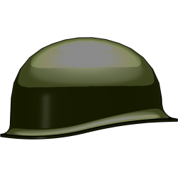 Американский шлем M1 темно-зеленый