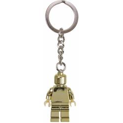 850807 Gold Minifigure Key Chain