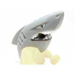 Голова-акула для минифигурки