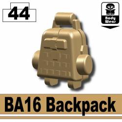 Backpack BA16 dark tan