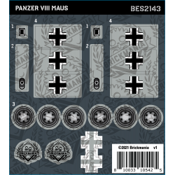 Panzer VIII Maus (BKE2143) - Sticker Pack