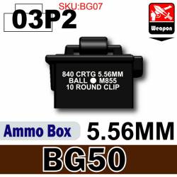 Ammo Box(BG50)03P2-5.56mm Black