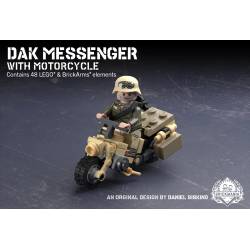 DAK Messenger with Motorcycle