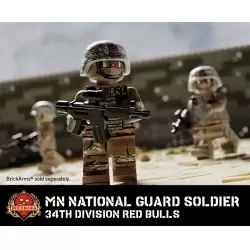 MN National Guard Soldier - 34th Division Red Bulls