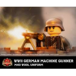 WWII German Machine Gunner M40 Wool uniform