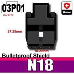 Bulletproof Shield (N18)-P01 Black