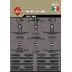 Наклейки для создания Итальянской пехоты