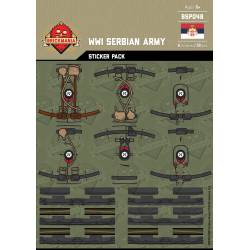 WWI Serbian Army - Sticker Pack