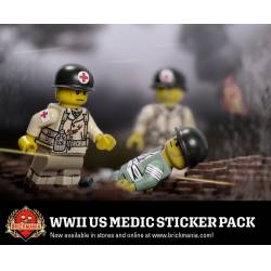 WWII US Medic - Sticker Pack