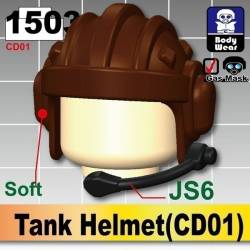 Tank Helmet CD01 Reddish Brown