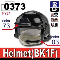 Современный шлем BK1F черный