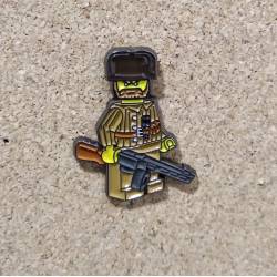 Collector Metal Pin of Lego WWII Soviet Partizan