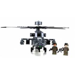 Battle Brick Army Attack Helicopter