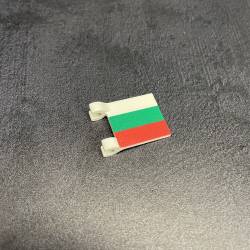 Флаг Болгария двухсторонний