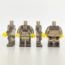 Форма Горка темно-тановая - минифигурка Лего