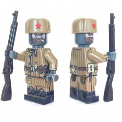 WWII Soviet soldier full-printed