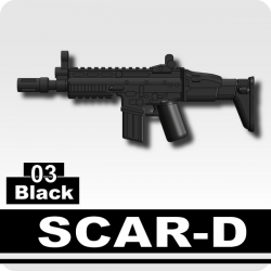 Винтовка Scar-D черная