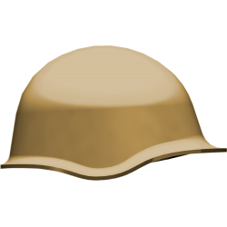 Советский шлем СШ-40 темно-бежевый