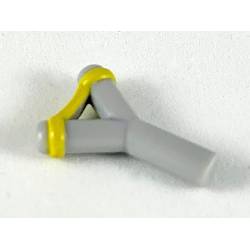 Weapon Slingshot with Yellow Band Pattern