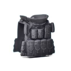 6B45 "Ratnik" black, size 1, pouches and radio PCV-Specialist Vest
