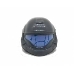 Shock Trooper Helmet Dark Gray with visor