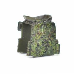 Armor vest Ratnik "machine gunner" raised collar | digital camouflage