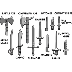 Blade weapons pack