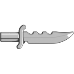 Survival Knife Gunmetal