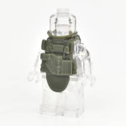 Vest 6B45 "Ratnik" "machine gunner" with an assailant and a non-removable backpack.