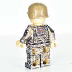 Russian lego Soldier in the form of G3 multikam + light armor vest.
