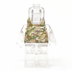 Armored vest LBT 6094 closed holsters, multicam camouflage