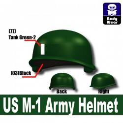 Американский армейский шлем М1 с принтом #12