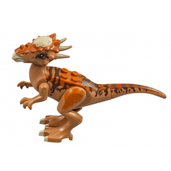 Dinosaur Stygimoloch with Dark Orange Back