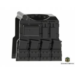 Vest with mags, camelbak hydration pack